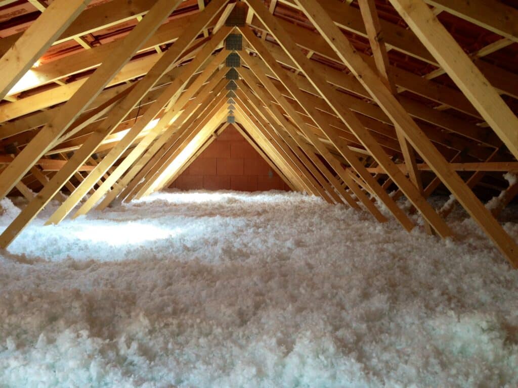 isolation des combles par soufflage